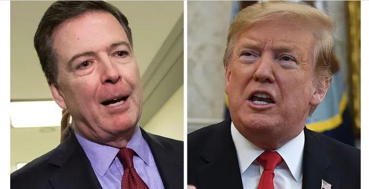 发8647神秘数字 疑吁暗杀特朗普 FBI前局长科米受查