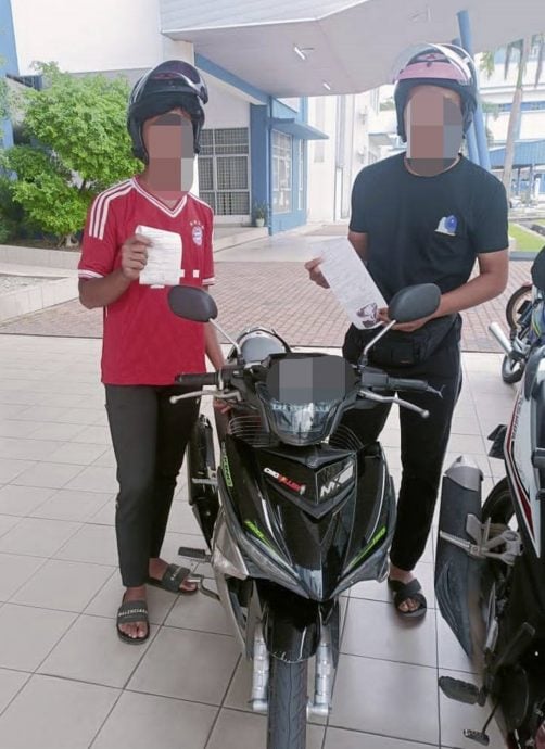 司南马警方取缔公路流氓 13违例骑士接罚单