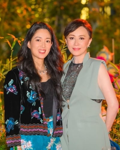 同框凯特白兰芝 刘嘉玲“胸光”尽露挨酸