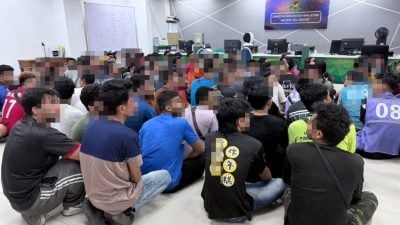 移民局突击沙亚南工业区   83非法外劳落网