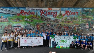 拦截垃圾 清理有功  巴生河变清 动物回来了