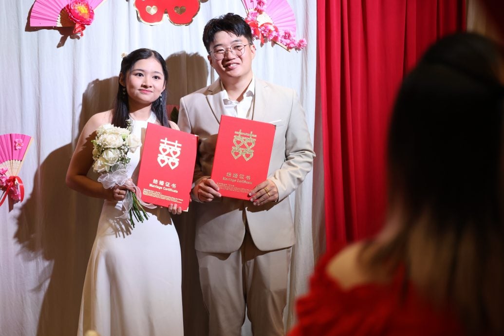大都会/（主文）2025年5月25日好彩头 雪隆海南会馆（天后宫）今办大型婚姻注册仪式 祝福119对新人百年好合 白头偕老
