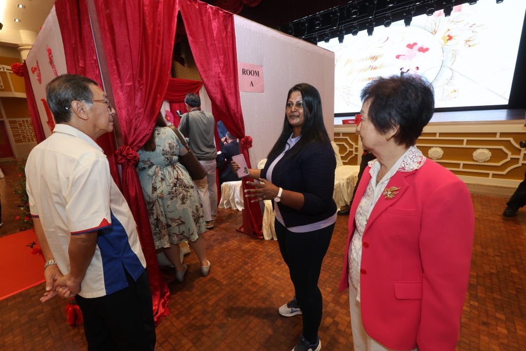 大都会/(主文)2025年5月25日好彩头 雪隆海南会馆(天后宫)今办大型婚姻注册仪式 祝福119对新人百年好合 白头偕老