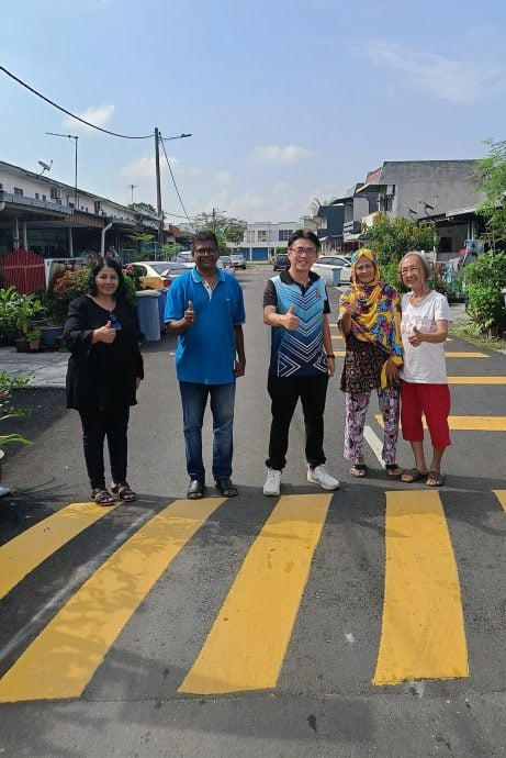 瓜冷市议会完成仁嘉隆丽雅花园道路重铺工程