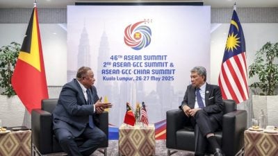 两国外长会谈  大马东帝汶商合作