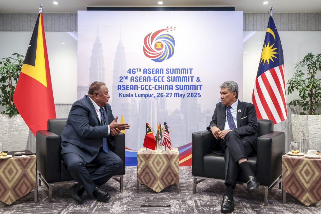 大马与东帝汶外长会谈商潜在合作