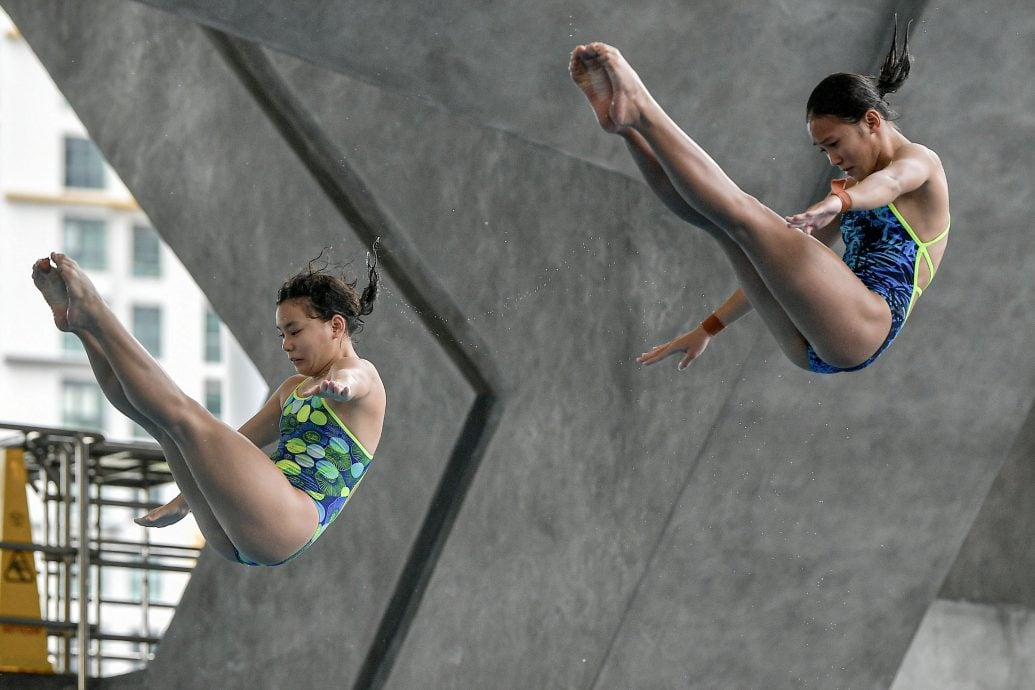 大马全国跳水选拔赛|刚病愈仍称霸男双人3公尺跳板  诺卡亚姆（杨睿杰）达标摘金