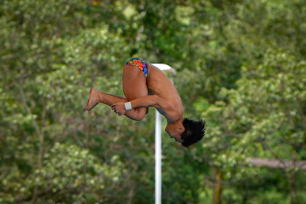 大马全国跳水选拔赛|女个人跳台成绩虽未能达标  潘德莉拉老神在在