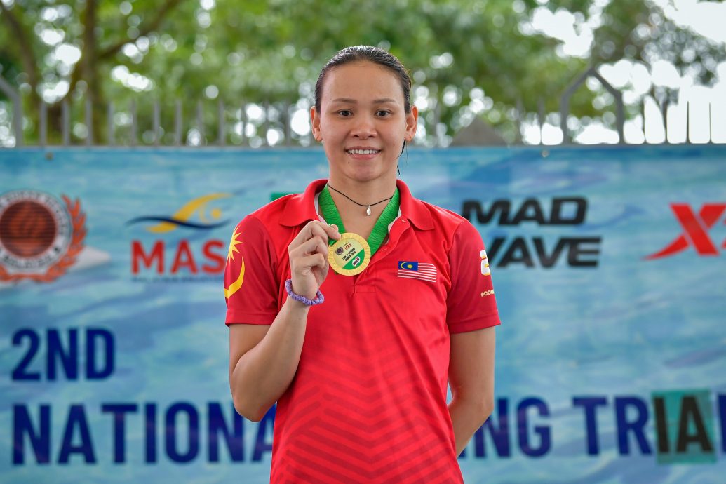 大马全国跳水选拔赛|女个人跳台成绩虽未能达标  潘德莉拉老神在在