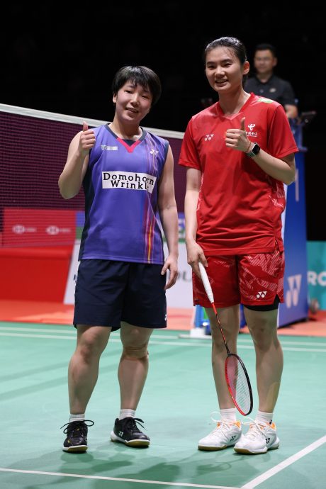 大马羽球超级500赛| 主动邀山口茜合照 韩悦:打一次少一次