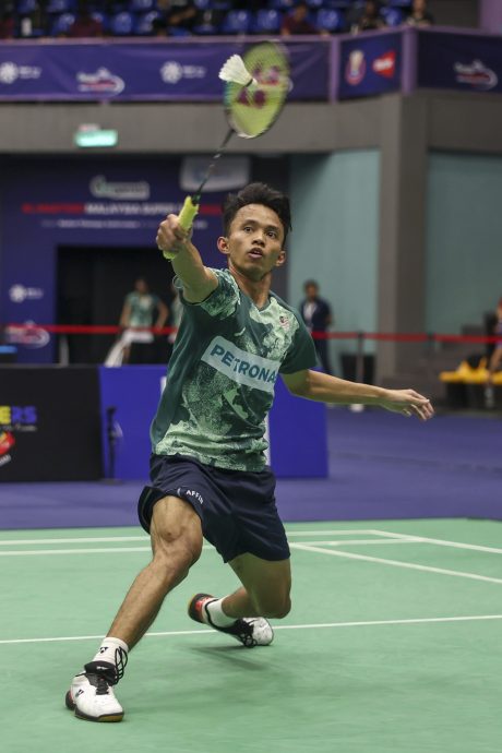 大马羽球超级500赛|誓入选赛突围闯正赛  艾迪尔盼再战周天成