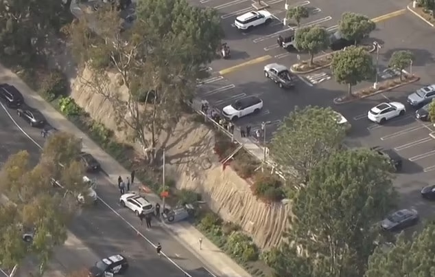 女儿学开车疑误踩油门 40尺掉落父当场亡