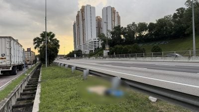 女子弃尸大道| 目击者: 客货车高速行驶中推下车  警方证实非林芫