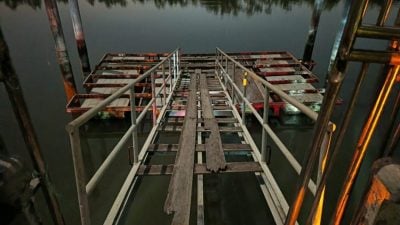 女生坠河亡 | 码头原有上锁 遭人破坏造成悲剧