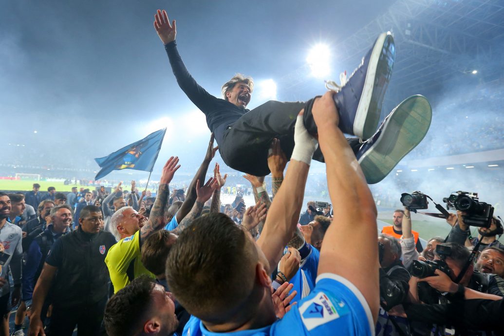 孔蒂掌不同3队夺冠创历史  拿波利队史第4度捧杯