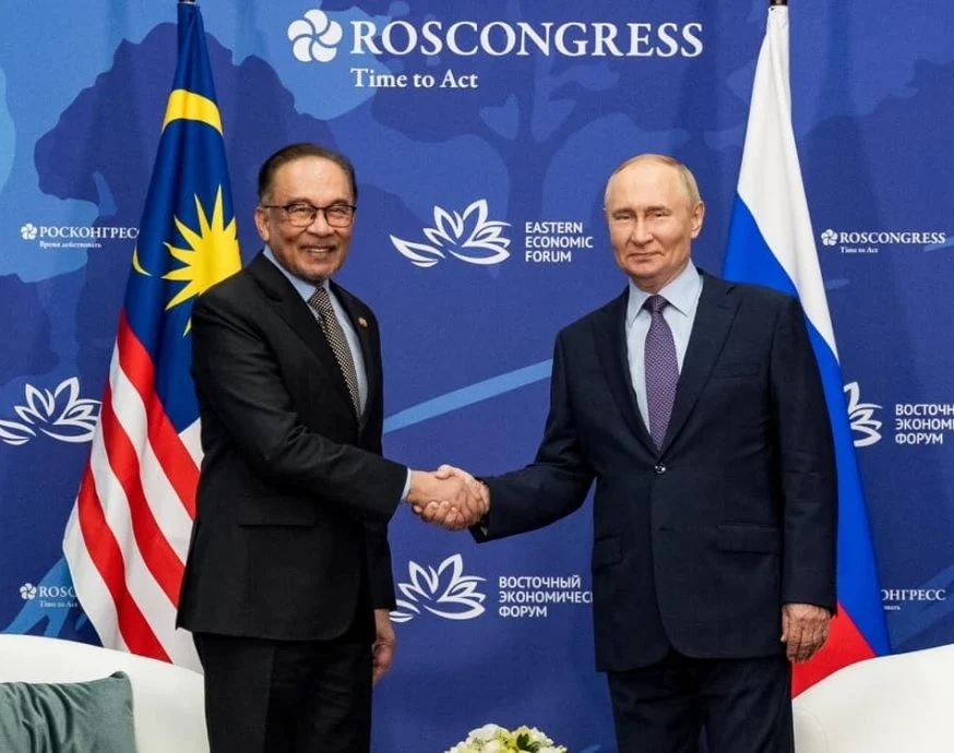 安华与普汀将举行双边会晤 讨论可合作关键领域