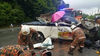 地罗叻3交通工具连环撞 27岁司机身亡