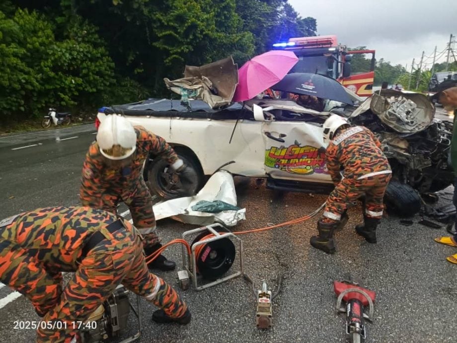宋溪路边连环撞车祸 27岁司机身亡
