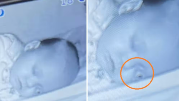 宝宝睡觉“眼睛掉出来”!监视器画面吓坏妈 真相让42万人笑了