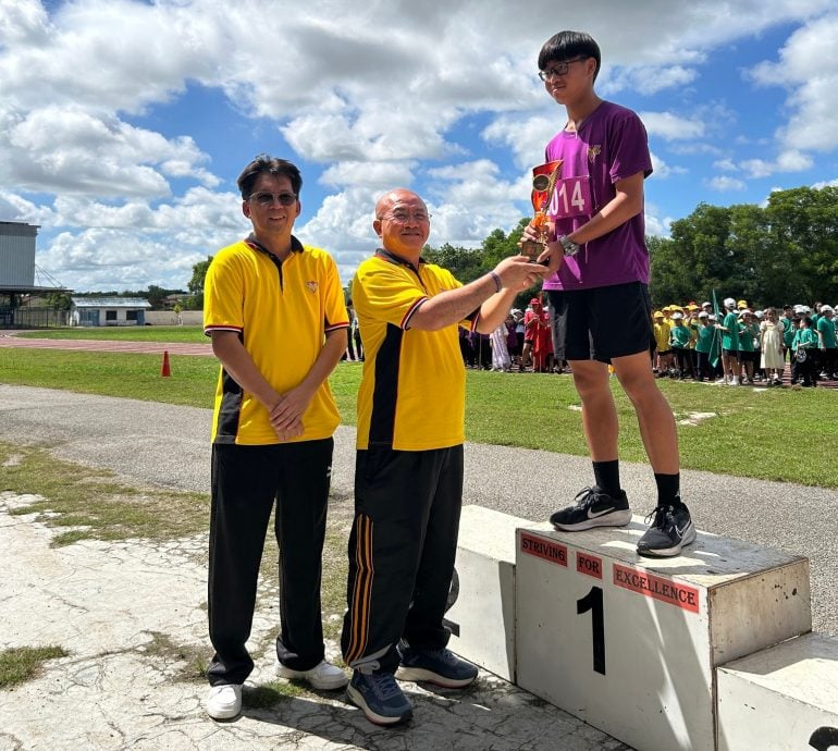已审（大北马）吉华H校在哥打士打县运动会上创佳绩，董事长希望加速迁校计划，给学生更理想环境。