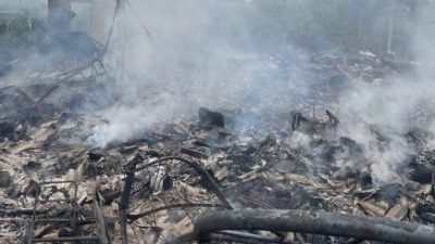 1房屋发生火患 幸无人伤亡