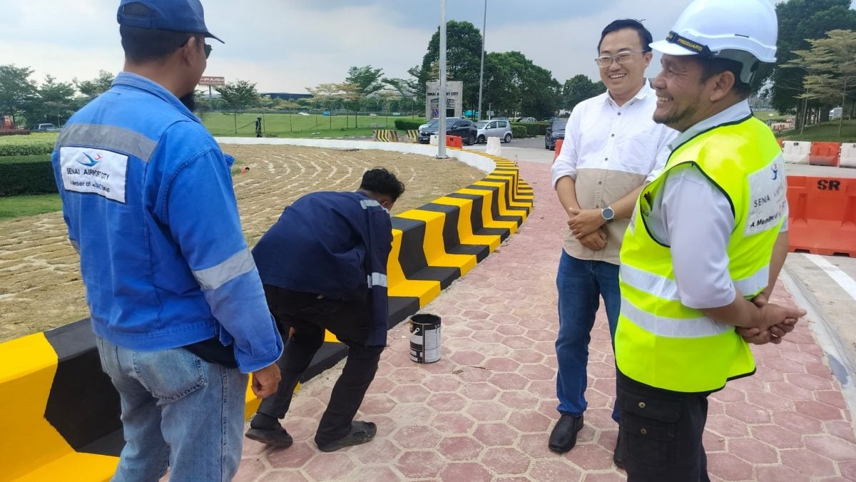 已签发 柔:士乃机场城交通圈地带恢复通车