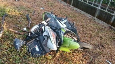 摩托与休旅车相撞    61岁骑士丧命