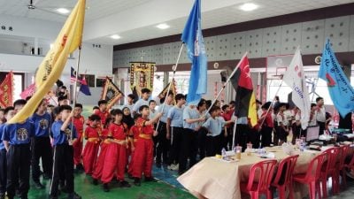 首届麻坡校际擂鼓邀请赛  勤德华小A队夺冠