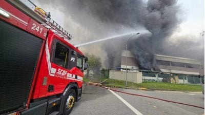 淡滨尼失火建筑结构仍安全 当局下令封闭建筑仔细调查
