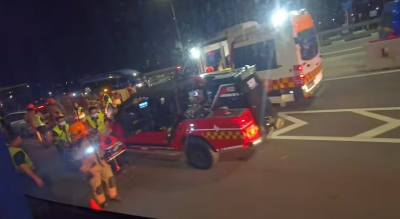 已签发 柔:狮城二三事:狮城移民局:柔佛长堤车祸不该发生 交通操作未符合安全程序