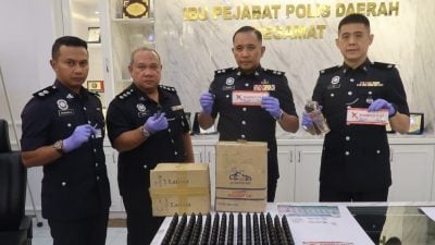 昔警逮捕1毒贩 起市值7万各类毒品