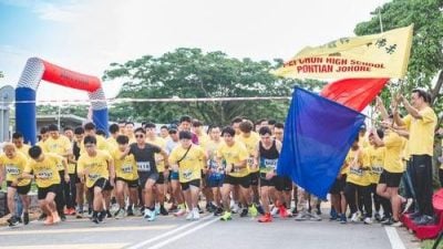 “培群行”热力开跑 逾2000人齐聚培群独中为教育奔跑添力
