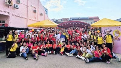 国际佛光会卫塞节园游会  向众多民众推广三好