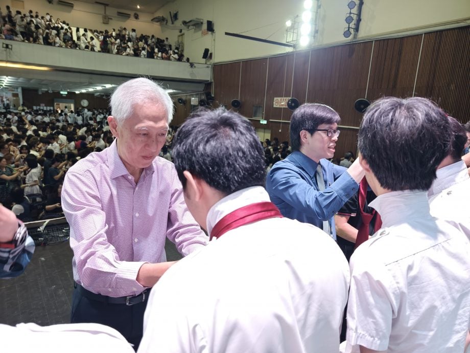 新山宽中办高三成年礼 732学生迈入下一段旅程