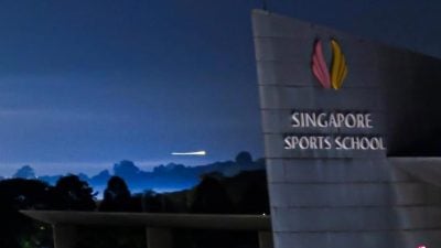 宝瓶座伊塔流星  划过狮城兀兰夜空