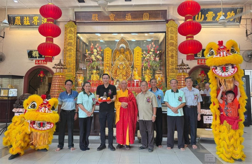 **已签发**柔:社团版头:李廷汉:巴罗灵山寺推动社区发展 维护多元文化