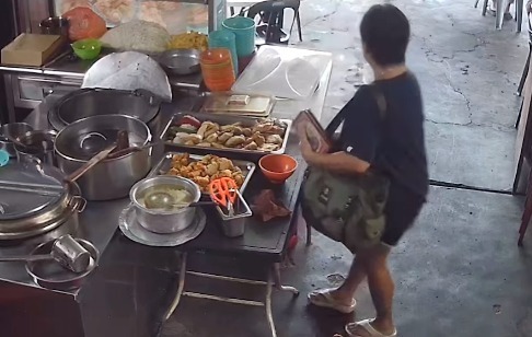 常客偷酿料全程被拍下 业者大感错愕无奈