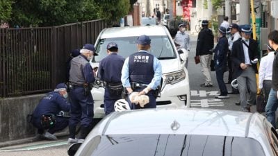 开车蓄意撞7学童  嫌犯自称因厌世而行凶
