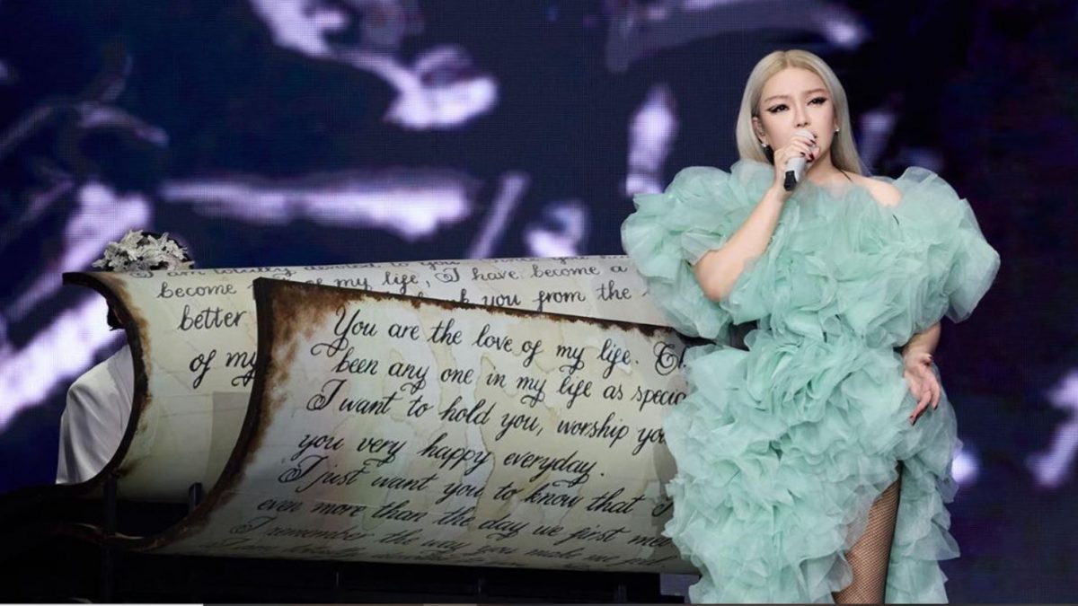 张惠妹忍泪唱《身后》 向大S喊话:我很想你