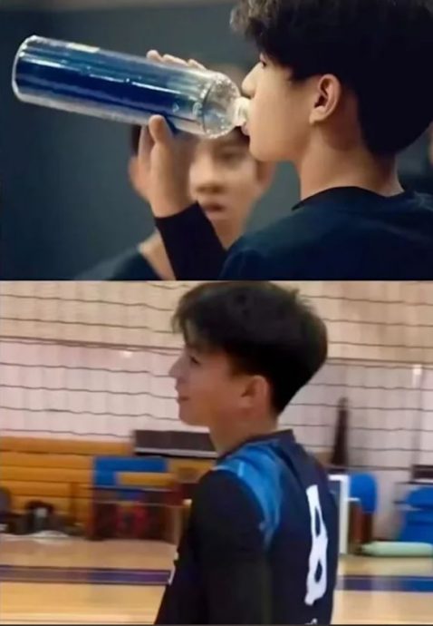 张柏芝晒儿子生活照 网叹：一个比一个像男团C位