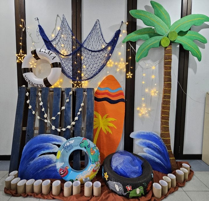 彬如港浸信教会 办海洋总动员儿童营会