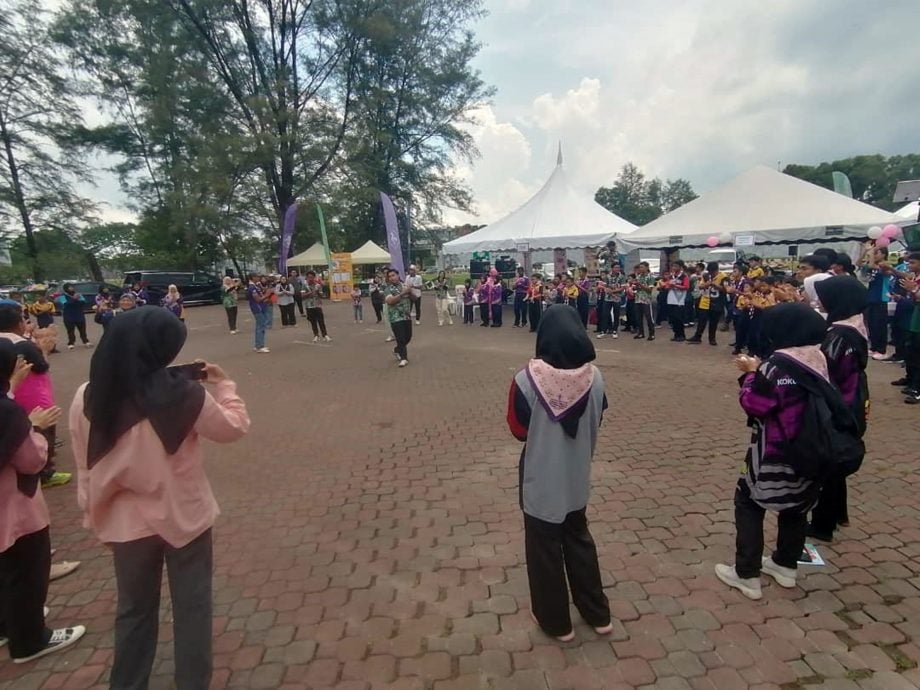 彭青年嘉年华会节目丰富,竞跑活动吸引逾2500人参与。