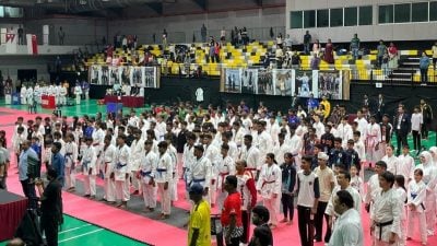 怡羽球体育馆举行 1340人参与空手道赛