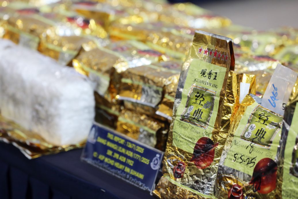 成功时代购物广场内店铺藏毒·警方8日破3毒品集团起获1601万令吉毒品捕5男