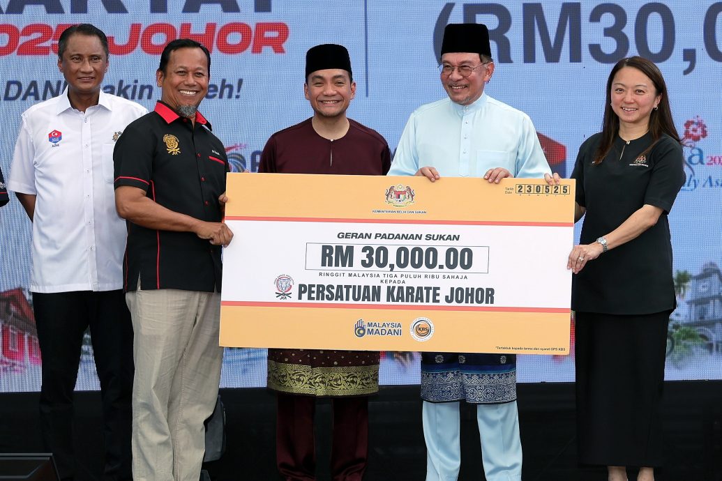 成新一位柔州体育大使 沙费道斯赋予新重任