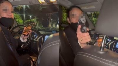 抱怨车子开错方向　女乘客遭Uber司机“掏枪指头”威胁