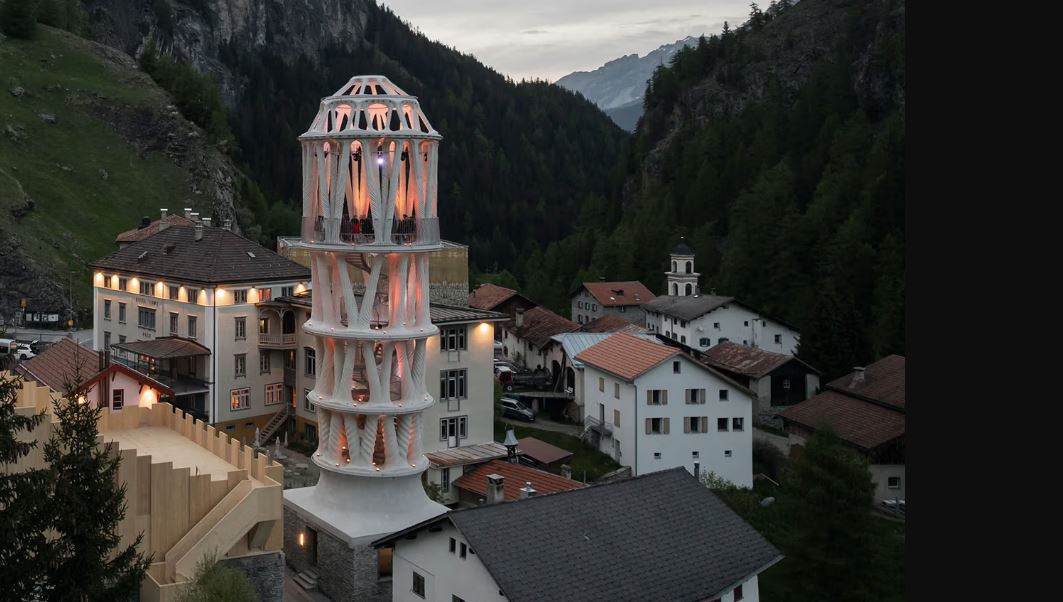 拼盘 瑞士揭幕全球最高3D打印建筑　冀“白色”振兴衰落山庄