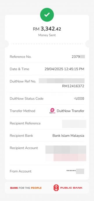 掉网络旅游配套骗局 女商人失3300令吉