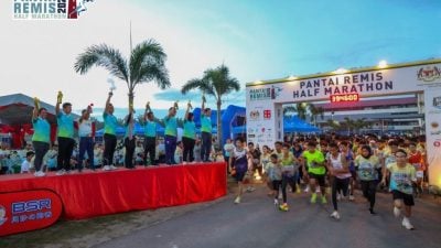 提升保护海龟醒觉    逾2千人参加班台半马
