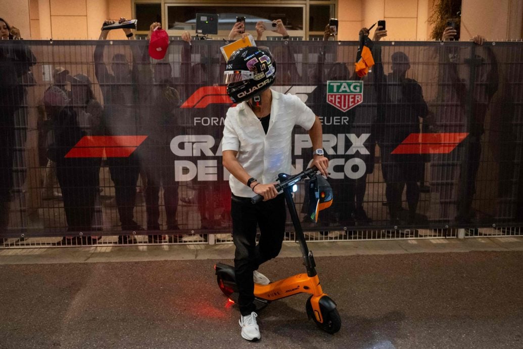 摩纳哥站F1|飙出破赛道纪录完美表现  诺里斯强势夺本季第2杆